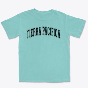 Tierra Pacifica Charter School Varsity Arch Premium Heavyweight T-shirt