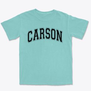 Carson Elementary School Varsity Arch Premium Heavyweight T-shirt