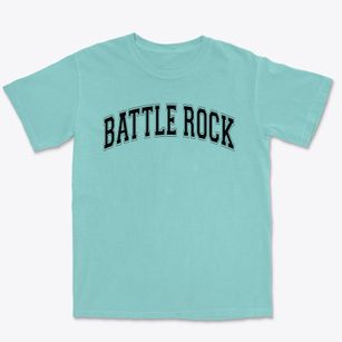 Battle Rock Elementary School Varsity Arch Premium Heavyweight T-shirt