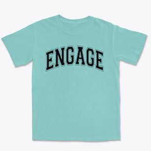 Engage Online Academy Varsity Arch Premium Heavyweight T-shirt