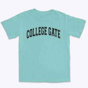 College Gate Elementary School Varsity Arch Premium Heavyweight T-shirt