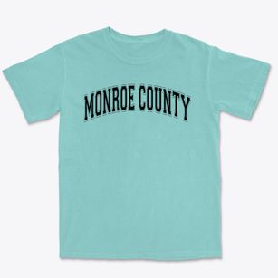 Monroe County Middle School Varsity Arch Premium Heavyweight T-shirt