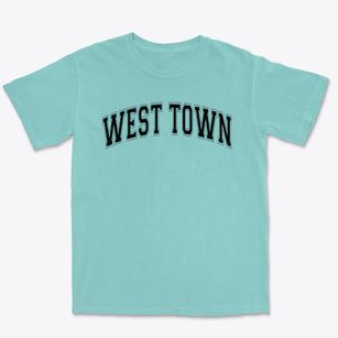 West Town Academy Varsity Arch Premium Heavyweight T-shirt