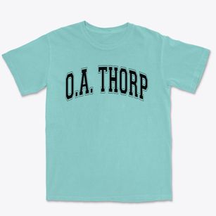 O.a. Thorp Scholastic Academy Varsity Arch Premium Heavyweight T-shirt