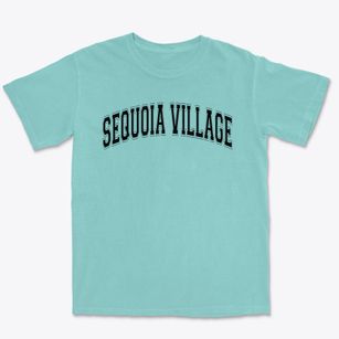 Sequoia Village School Varsity Arch Premium Heavyweight T-shirt