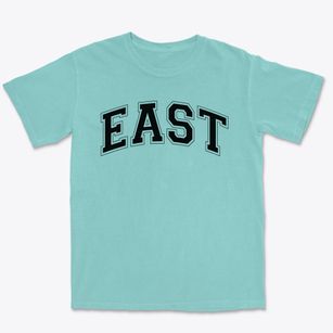 East Junior High School Varsity Arch Premium Heavyweight T-shirt