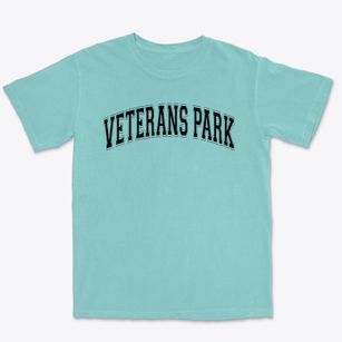 Veterans Park Elementary School Varsity Arch Premium Heavyweight T-shirt