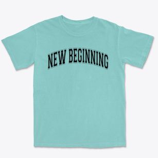 New Beginning Christian Academy Varsity Arch Premium Heavyweight T-shirt