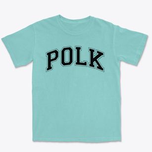 Polk Elementary School Varsity Arch Premium Heavyweight T-shirt