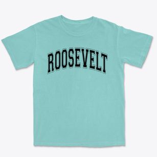Roosevelt High School Varsity Arch Premium Heavyweight T-shirt