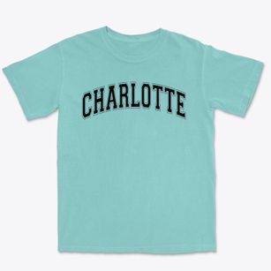 Charlotte High School Varsity Arch Premium Heavyweight T-shirt