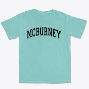 Mcburney School Varsity Arch Premium Heavyweight T-shirt