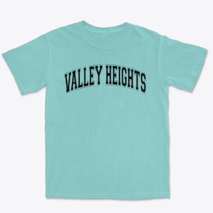 Valley Heights Christian Academy Varsity Arch Premium Heavyweight T-shirt