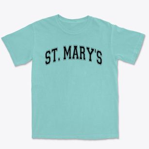 Saint Mary's School Varsity Arch Premium Heavyweight T-shirt