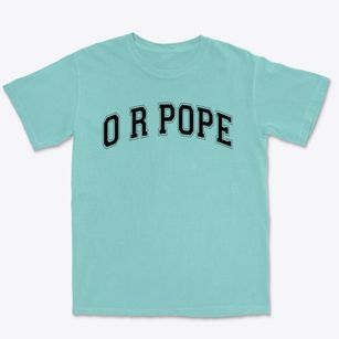 O R Pope Elementary School Varsity Arch Premium Heavyweight T-shirt