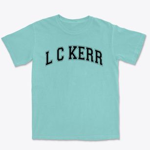 L C Kerr Elementary School Varsity Arch Premium Heavyweight T-shirt
