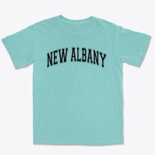 New Albany Middle School Varsity Arch Premium Heavyweight T-shirt