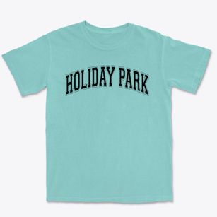 Holiday Park Elementary School Varsity Arch Premium Heavyweight T-shirt