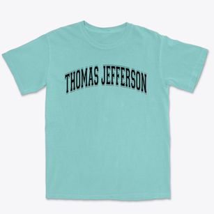 Thomas Jefferson Elementary School Varsity Arch Premium Heavyweight T-shirt