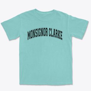 Monsignor Matthew F. Clarke School Varsity Arch Premium Heavyweight T-shirt
