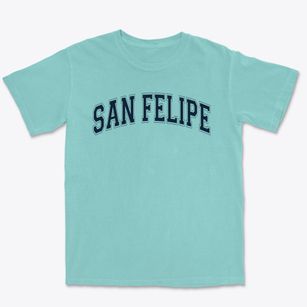 San Felipe Middle School Varsity Arch Premium Heavyweight T-shirt