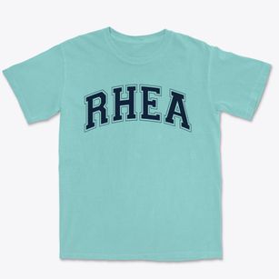 Rhea Elementary School Varsity Arch Premium Heavyweight T-shirt