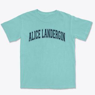 Alice Landergin Elementary School Varsity Arch Premium Heavyweight T-shirt