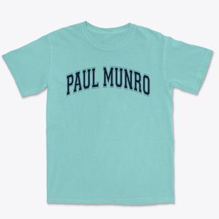 Paul Munro Elementary School Varsity Arch Premium Heavyweight T-shirt