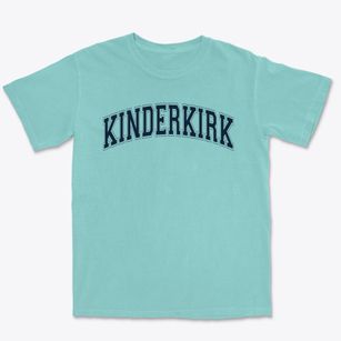 Kinderkirk Preschool Varsity Arch Premium Heavyweight T-shirt