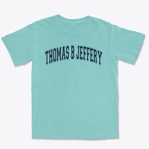 Thomas B Jeffery Elementary School Varsity Arch Premium Heavyweight T-shirt