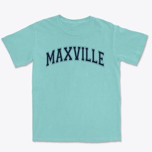 Maxville Alternative School Varsity Arch Premium Heavyweight T-shirt