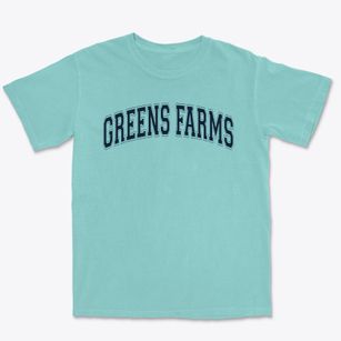 Greens Farms Academy Varsity Arch Premium Heavyweight T-shirt