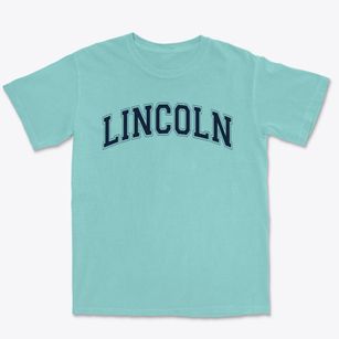 Lincoln Middle School Varsity Arch Premium Heavyweight T-shirt