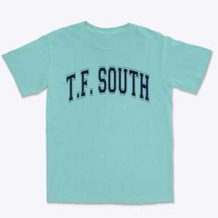 Thornton Fractional South High School Varsity Arch Premium Heavyweight T-shirt
