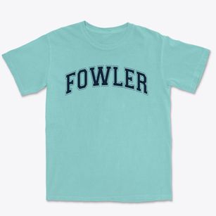 Fowler Elementary School Varsity Arch Premium Heavyweight T-shirt