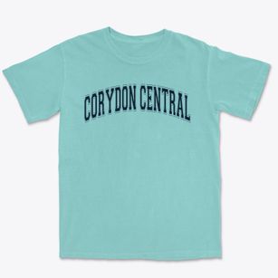 Corydon Central Junior High School Varsity Arch Premium Heavyweight T-shirt