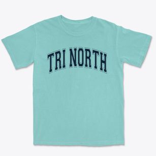 Tri North Middle School Varsity Arch Premium Heavyweight T-shirt