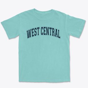West Central Middle School Varsity Arch Premium Heavyweight T-shirt