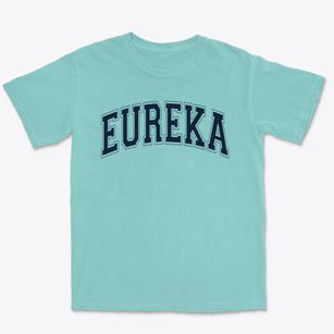 Eureka Jr.-sr. High School Varsity Arch Premium Heavyweight T-shirt