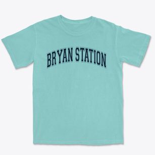 Bryan Station Traditional Middle School Varsity Arch Premium Heavyweight T-shirt