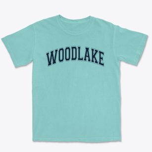 Woodlake Elementary School Varsity Arch Premium Heavyweight T-shirt