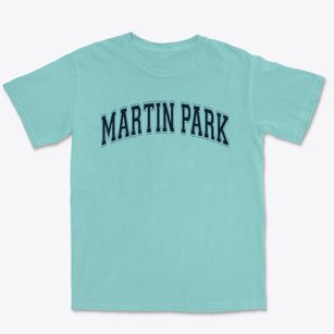 Martin Park Elementary School Varsity Arch Premium Heavyweight T-shirt