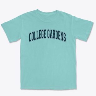 College Gardens Elementary School Varsity Arch Premium Heavyweight T-shirt