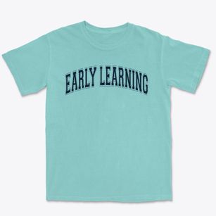 Early Learning Center North Varsity Arch Premium Heavyweight T-shirt