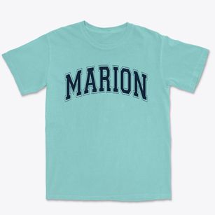 Marion Junior/senior High School Varsity Arch Premium Heavyweight T-shirt