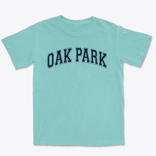 Oak Park Magnet School Varsity Arch Premium Heavyweight T-shirt