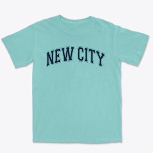 New City Academy Varsity Arch Premium Heavyweight T-shirt