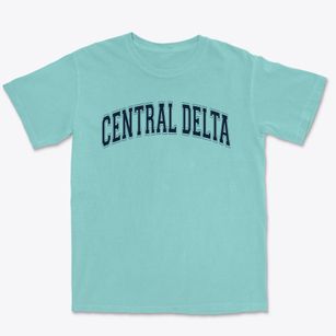 Central Delta Academy Varsity Arch Premium Heavyweight T-shirt