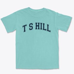 T S Hill Middle School Varsity Arch Premium Heavyweight T-shirt
