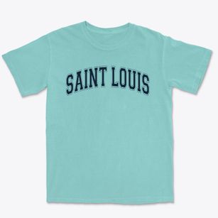 Saint Louis Christian Academy Varsity Arch Premium Heavyweight T-shirt